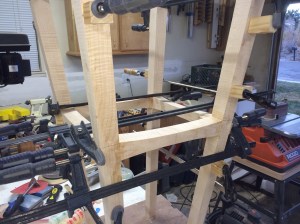 All stretcher glued into place