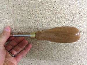 The 1/4"  slotted driver.