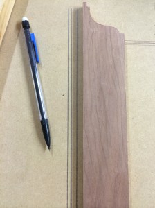 Adjusting and checking for squareness.