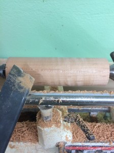 New P&N Tools skew chisel and a cherry blank.